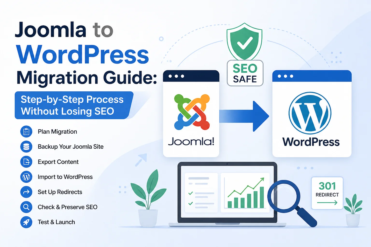 Joomla to WordPress Migration Guide